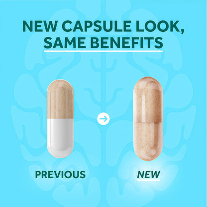 NEURIVA Plus Brain Supplements for Memory and Focus, Clinically Tested Nootropics Neurofactor and Phosphatidylserine, with Vitamin B12, Vitamin B6 and Folic Acid, 30 Count Capsules